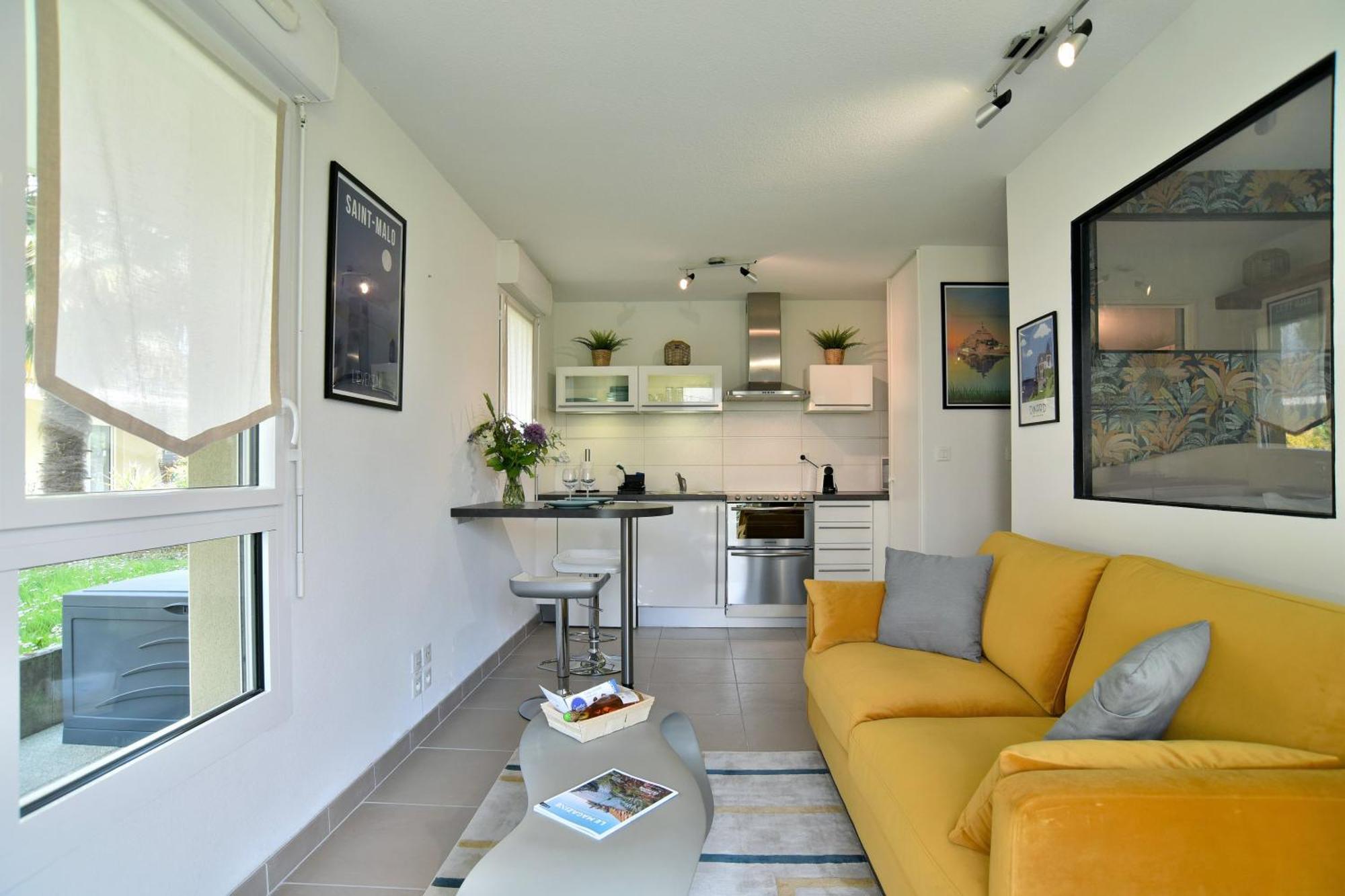 Escapade - Appartement Avec Jardin Et Parking Dinan Extérieur photo