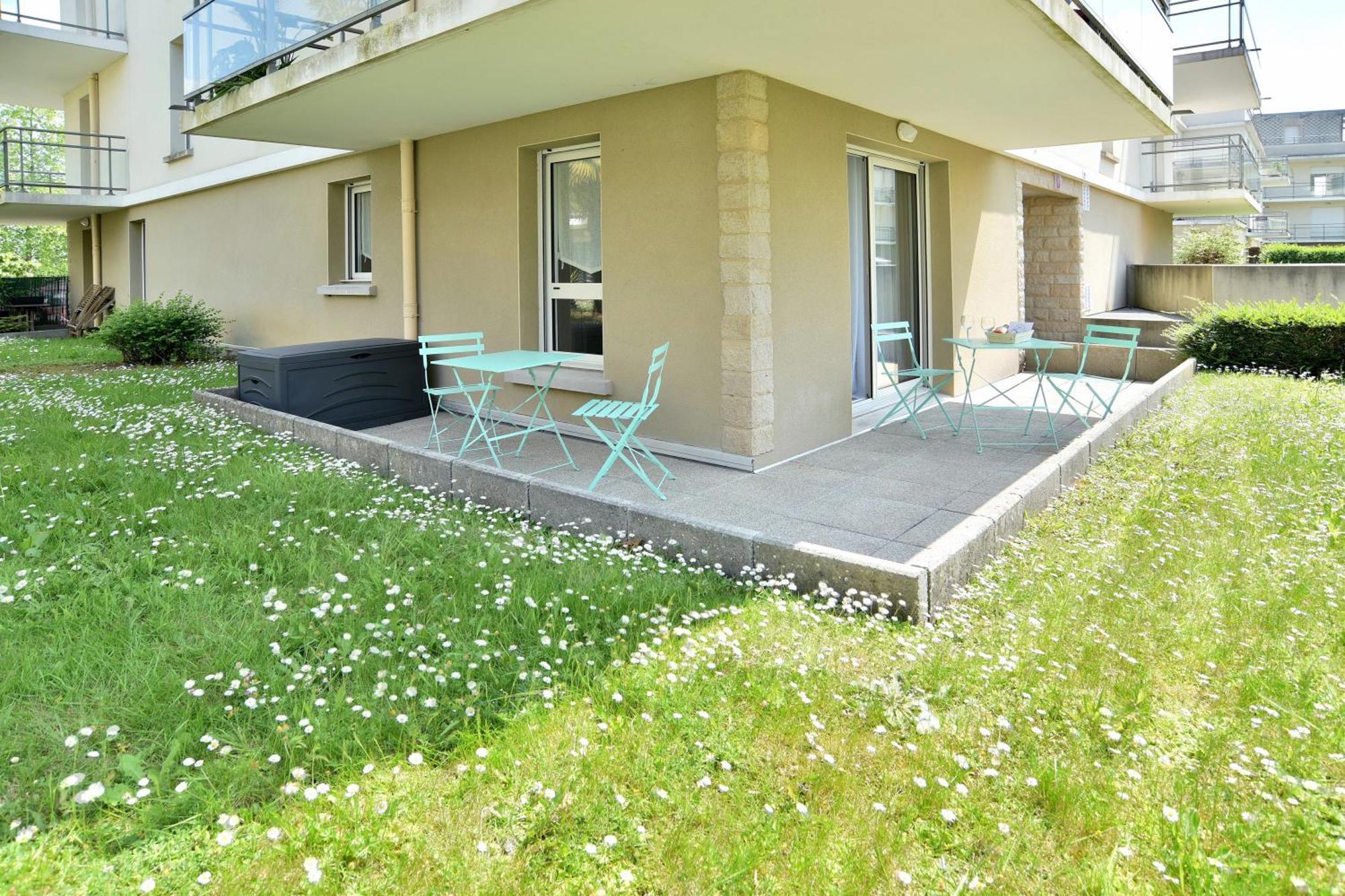 Escapade - Appartement Avec Jardin Et Parking Dinan Extérieur photo